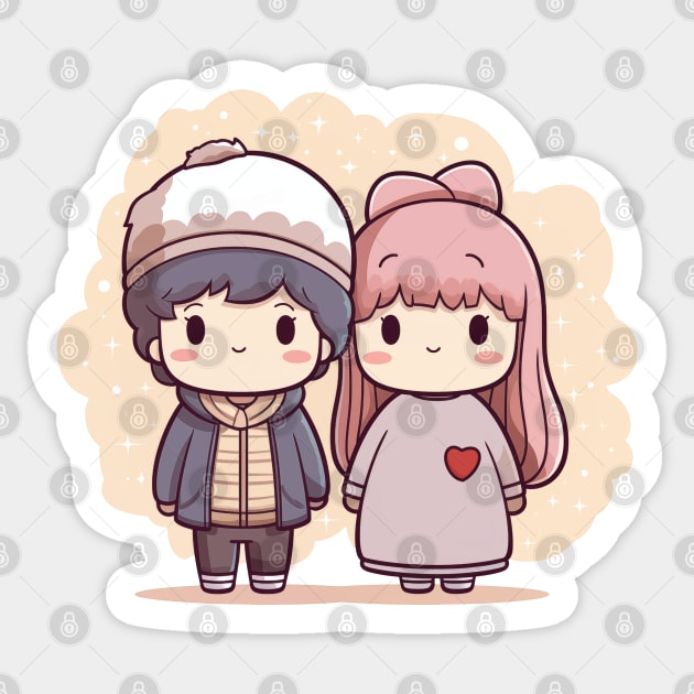 Kawaii lovers Sticker by JP